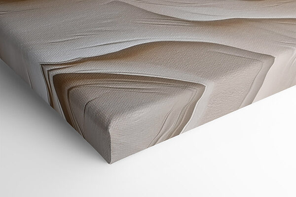 White sand with wavy lines