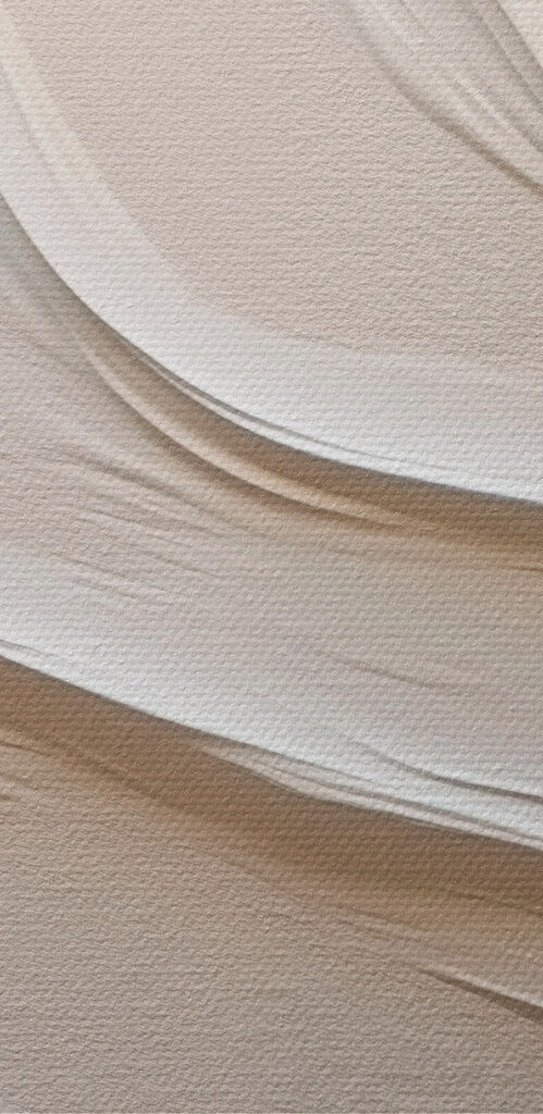 White sand with wavy lines
