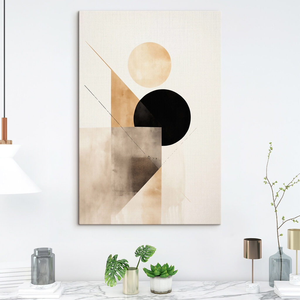 Group of geometric shapes