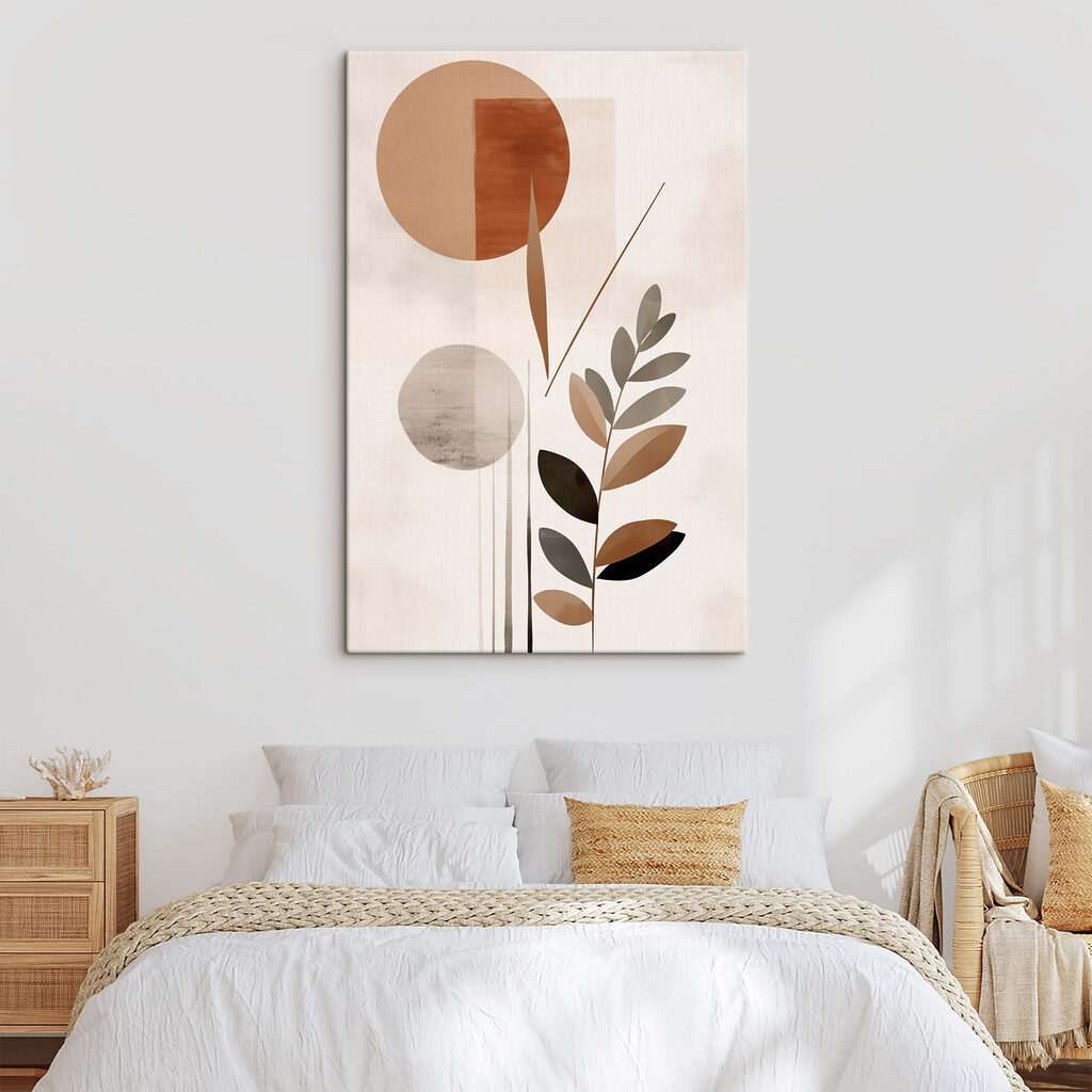 Organic shapes in warm tones Organic shapes in warm tones