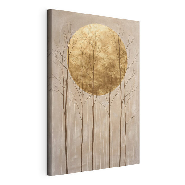 Cuadros Cuadro en el que aparecen árboles y una luna grande (SKU: s47084) Cuadros Cuadros Cuadro en el que aparecen árboles y una luna grande (SKU: s47084)