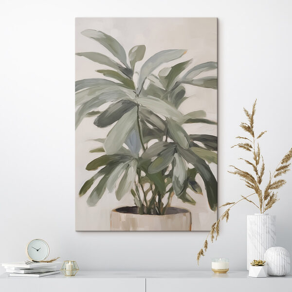 Cuadros Planta con hojas