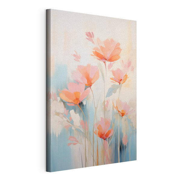 Cuadros Cuadro de flores sobre fondo azul (SKU: s46930) Cuadros Cuadros Cuadro de flores sobre fondo azul (SKU: s46930)