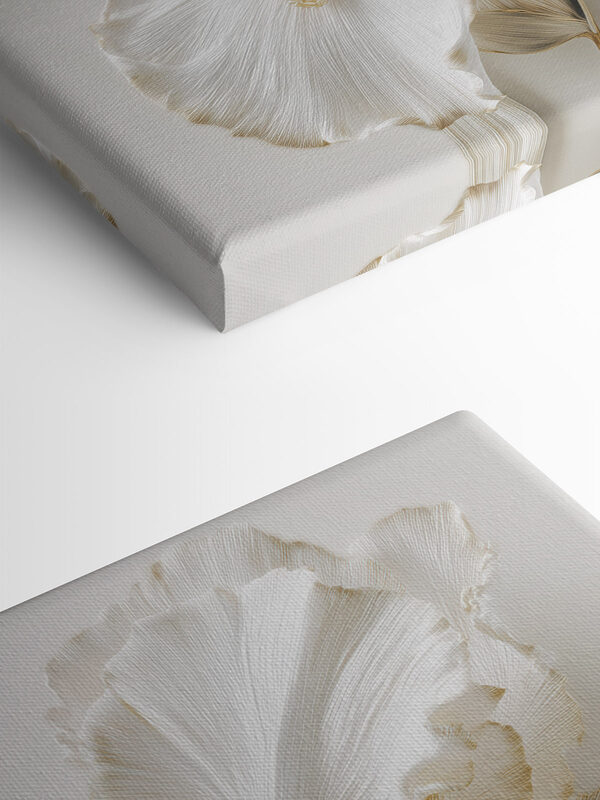 Delicate petals in soft hues