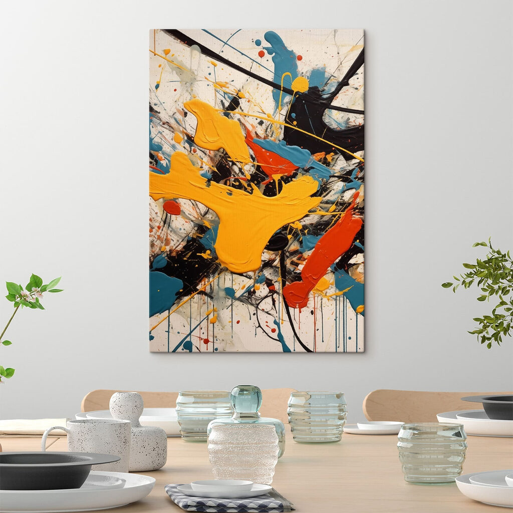 Painting of different colors