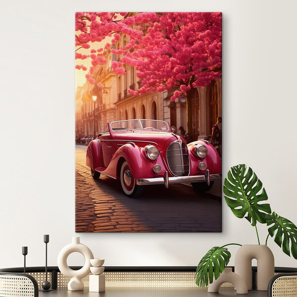 Cuadros Cuadros Coche en la calle (SKU: s47295)