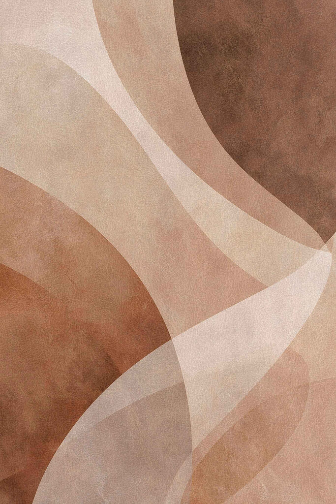Soft curves in earthy tones Soft curves in earthy tones