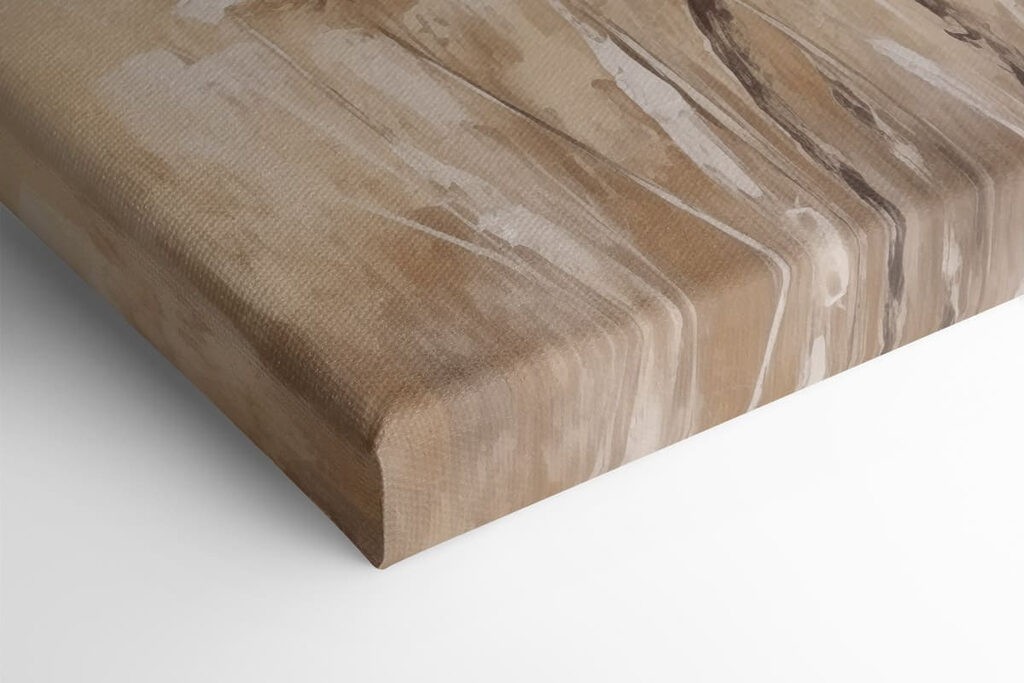 Painting of flowers on a wall Painting of flowers on a wall