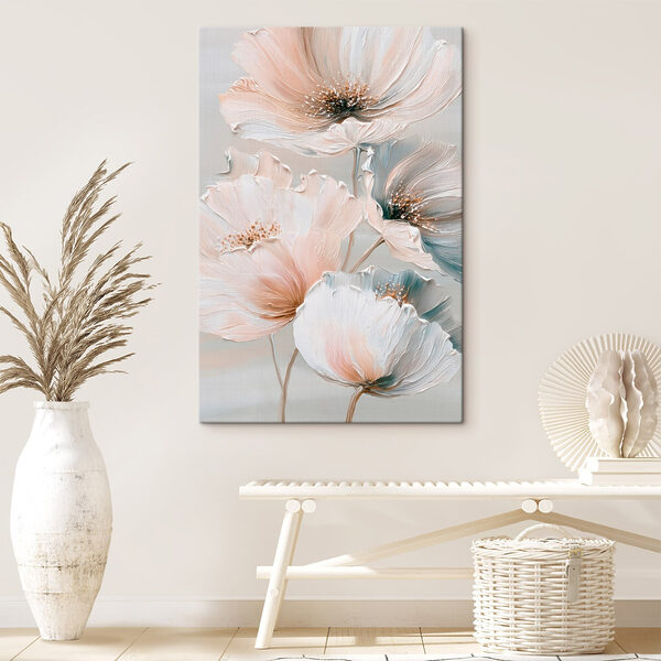 Cuadros Delicadas flores en suaves tonos pastel (SKU: s47961) Cuadros Cuadros Delicadas flores en suaves tonos pastel (SKU: s47961)