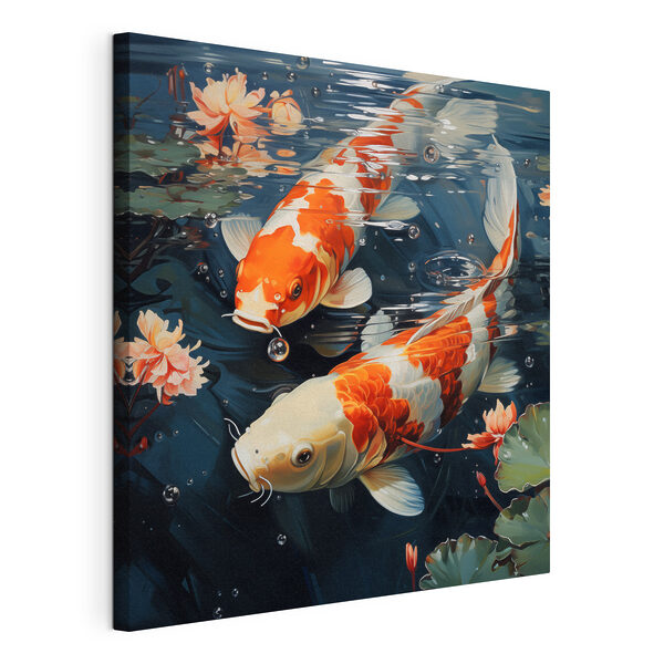 Cuadros Cuadros Dos peces nadando en el agua (SKU: s49661)