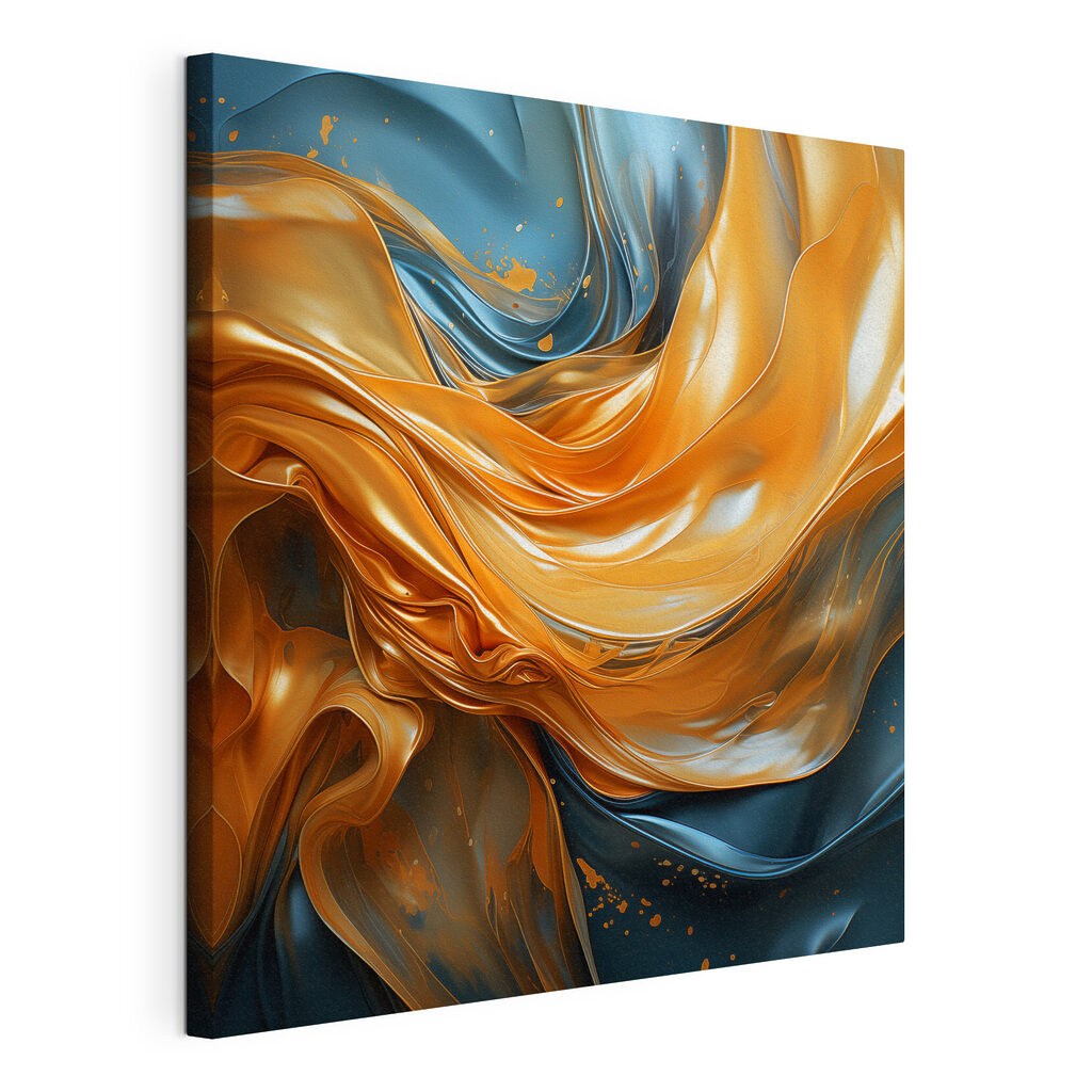 Flowing waves of vibrant colors Flowing waves of vibrant colors