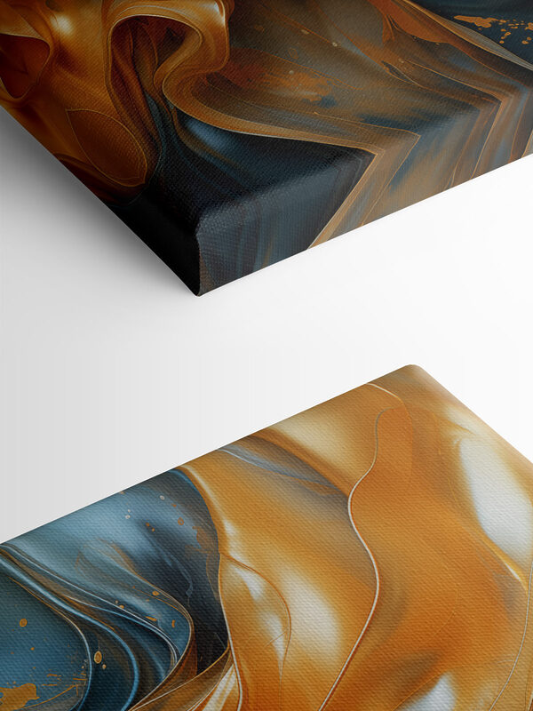 Flowing waves of vibrant colors Flowing waves of vibrant colors