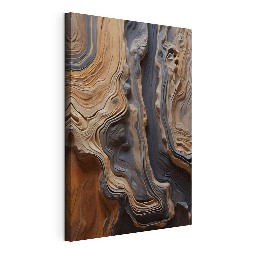 Flowing patterns of earthy tones Flowing patterns of earthy tones