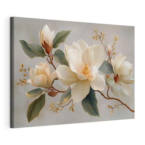 Cuadros Elegantes flores en suaves tonos pastel (SKU: s49538) Cuadros Cuadros Elegantes flores en suaves tonos pastel (SKU: s49538)