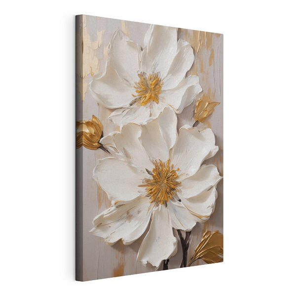 Cuadros - Elegantes flores en tonos suaves y apagados (SKU: s49487) Cuadros Cuadros - Elegantes flores en tonos suaves y apagados (SKU: s49487)