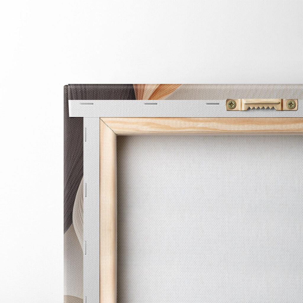 Soft, flowing shapes in gentle tones