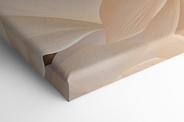 Soft, flowing shapes in gentle tones