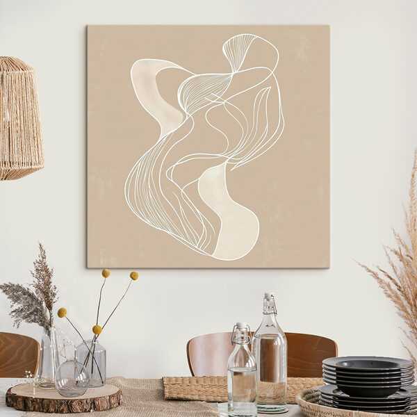 Cuadros Dibujo en blanco sobre fondo beige (SKU: s48876) Cuadros Cuadros Dibujo en blanco sobre fondo beige (SKU: s48876)