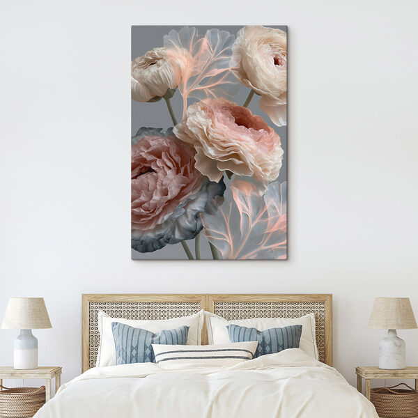 Delicate blooms in soft hues Delicate blooms in soft hues