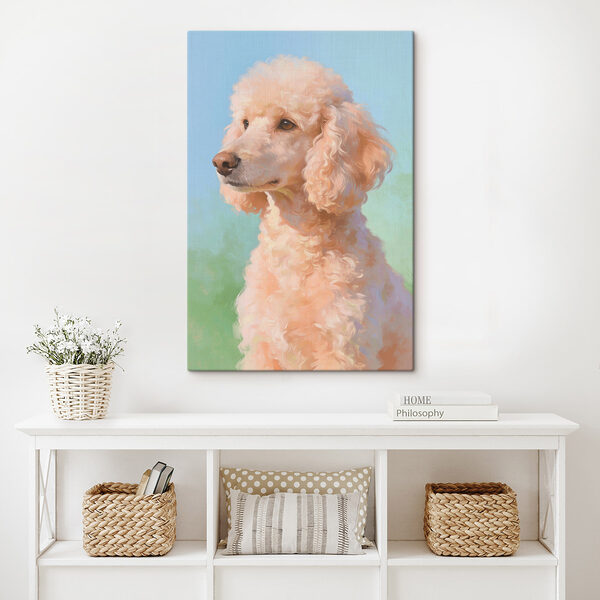 Cuadros Cuadros Un amigo peludo disfrutando del día (SKU: s49352)