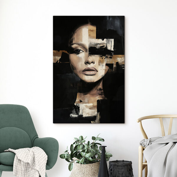 Cuadros Cuadro que representa el rostro de una mujer (SKU: s49283) Cuadros Cuadros Cuadro que representa el rostro de una mujer (SKU: s49283)