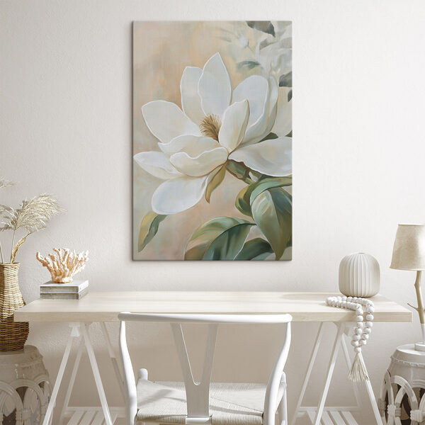Cuadros Cuadro de una flor blanca (SKU: s49258) Cuadros Cuadros Cuadro de una flor blanca (SKU: s49258)