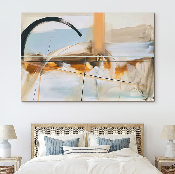 Cuadros Pintura de un objeto curvo (SKU: s49127) Cuadros Cuadros Pintura de un objeto curvo (SKU: s49127)