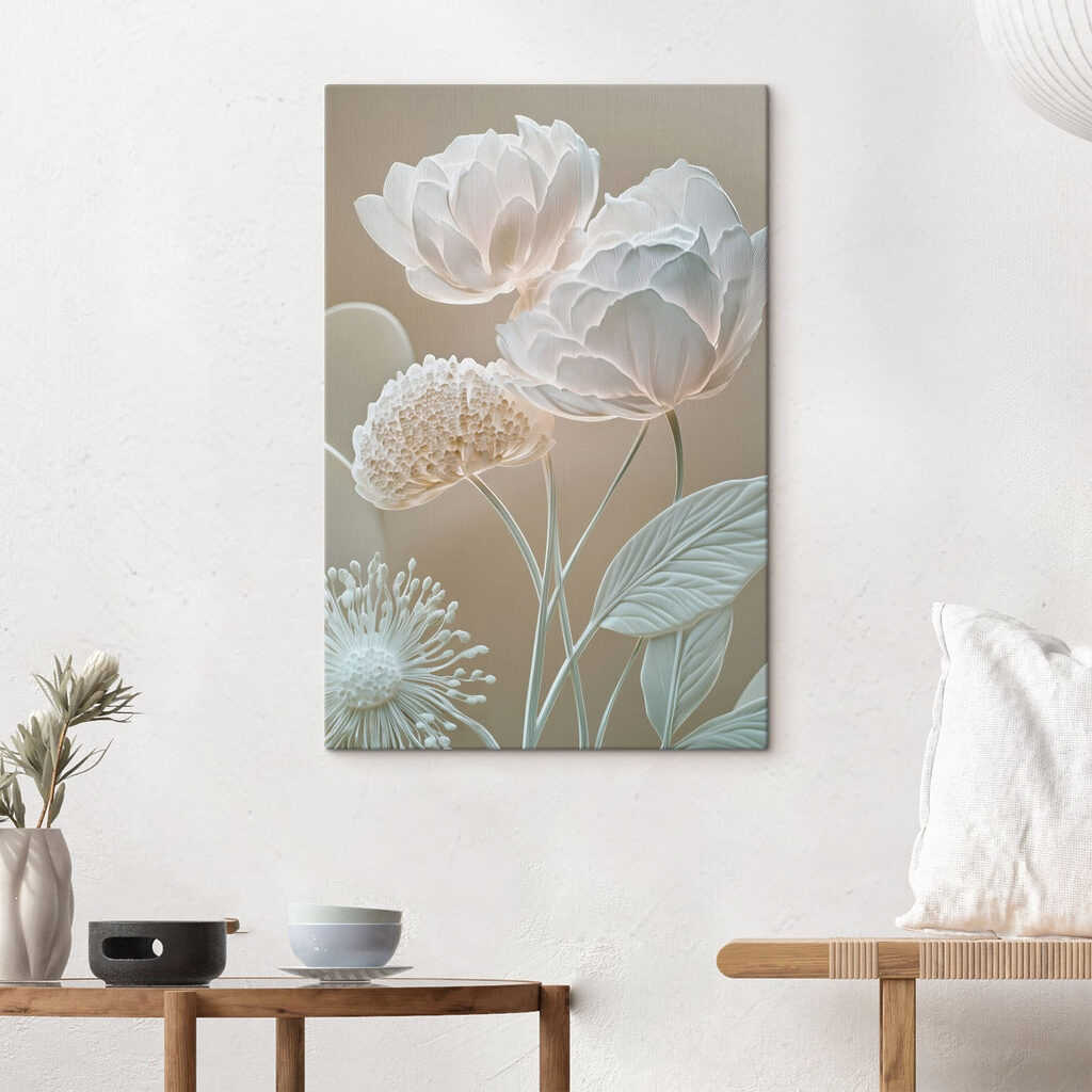 Delicate blooms in soft hues Delicate blooms in soft hues