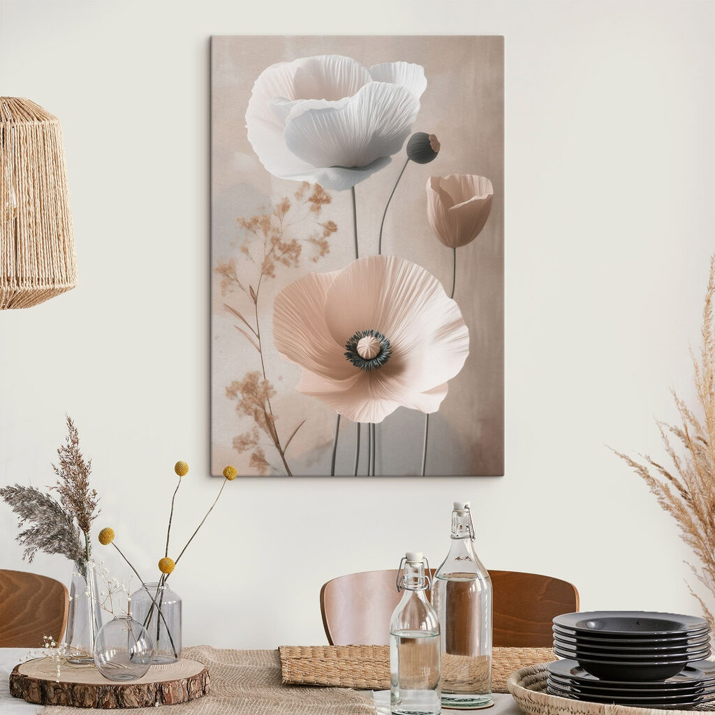 Delicate blooms in soft hues Delicate blooms in soft hues