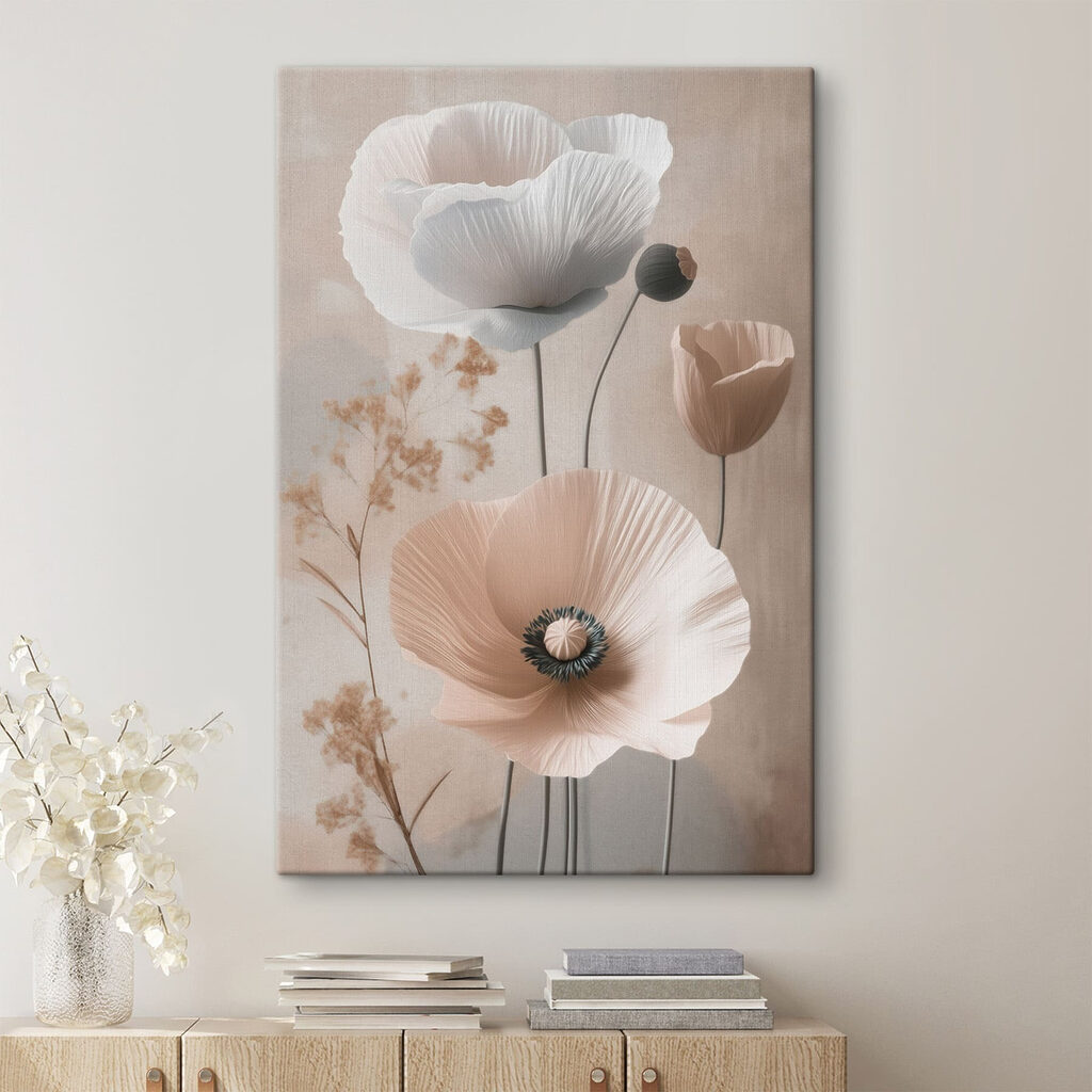 Delicate blooms in soft hues Delicate blooms in soft hues