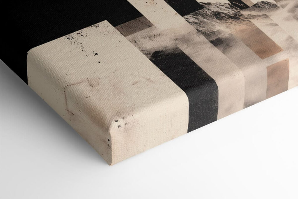 Graphic design of a landscape