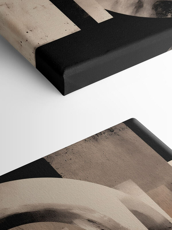 Graphic design of a landscape