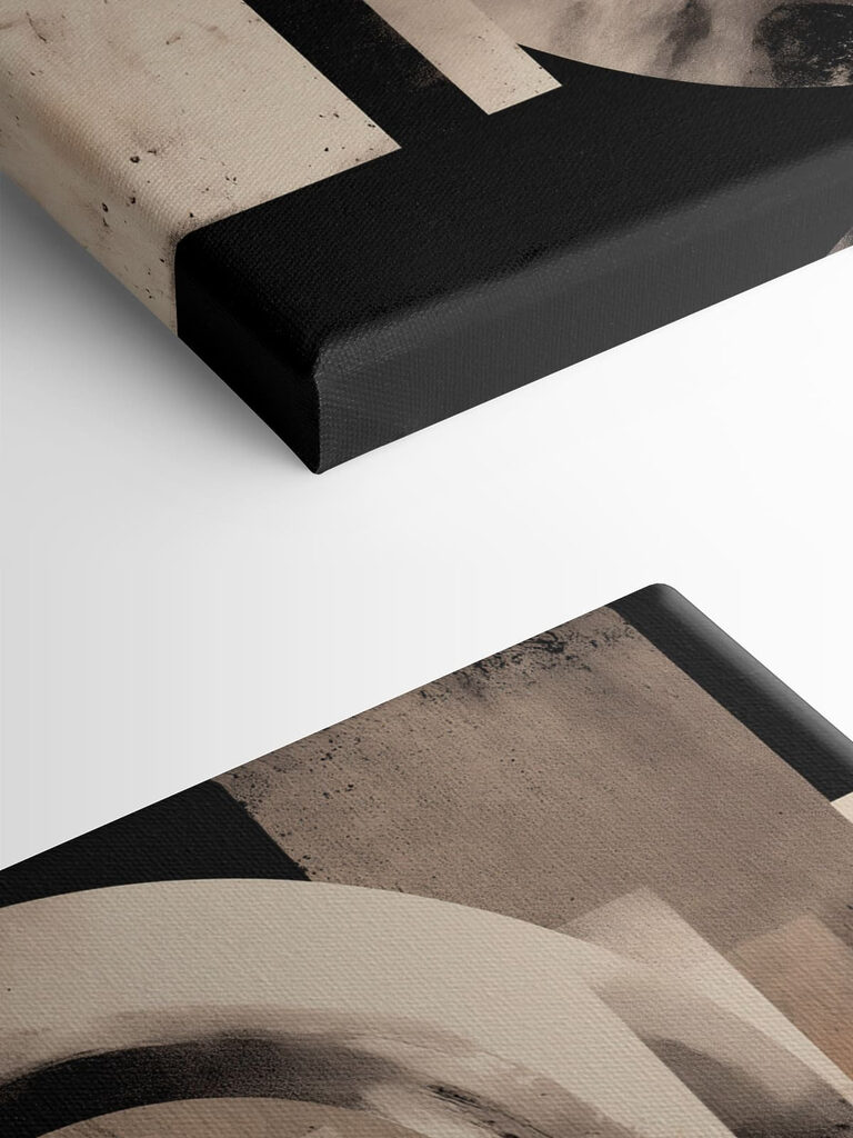 Graphic design of a landscape