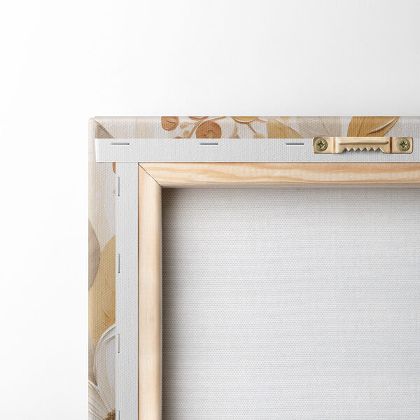 Painting of flowers and leaves Painting of flowers and leaves