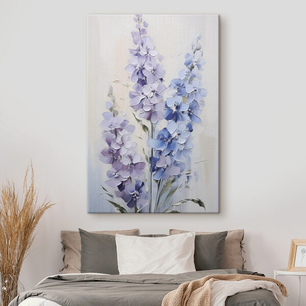 Cuadros Pintura de flores sobre una superficie blanca (SKU: s49064) Cuadros Cuadros Pintura de flores sobre una superficie blanca (SKU: s49064)