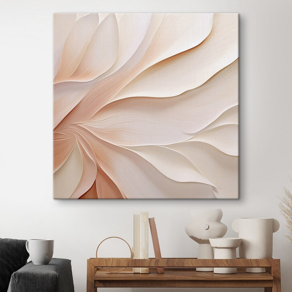 Soft petals in gentle hues