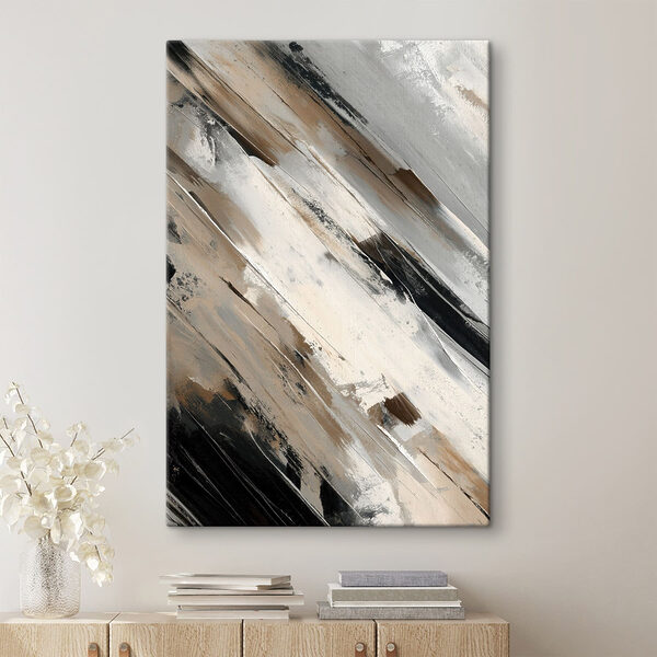 Cuadros Trazos abstractos en tonos terrosos (SKU: s49112) Cuadros Cuadros Trazos abstractos en tonos terrosos (SKU: s49112)