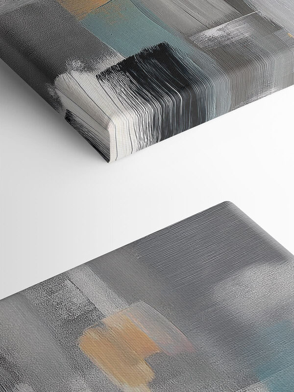 Abstract hues in dynamic arrangement
