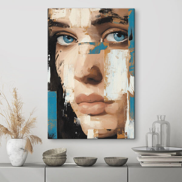 Cuadros Cuadro que representa el rostro de una mujer (SKU: s49098) Cuadros Cuadros Cuadro que representa el rostro de una mujer (SKU: s49098)