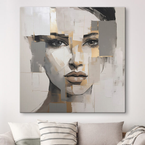Cuadros Cuadro que representa el rostro de una mujer (SKU: s49056) Cuadros Cuadros Cuadro que representa el rostro de una mujer (SKU: s49056)
