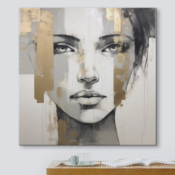 Cuadros Cuadro que representa el rostro de una mujer (SKU: s49055) Cuadros Cuadros Cuadro que representa el rostro de una mujer (SKU: s49055)