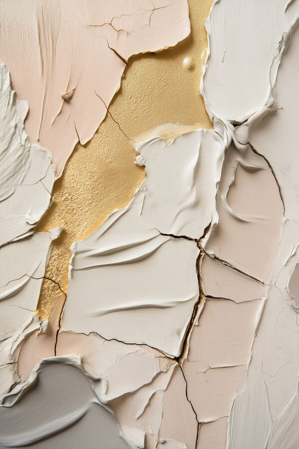 Abstract textures in soft hues