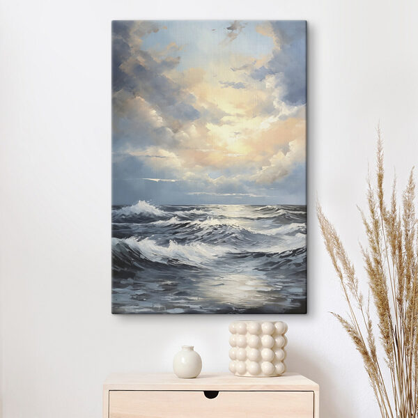 Cuadros Cuadro de olas en el océano (SKU: s49049) Cuadros Cuadros Cuadro de olas en el océano (SKU: s49049)