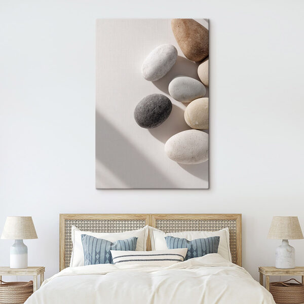 Group of oval shaped rocks Group of oval shaped rocks