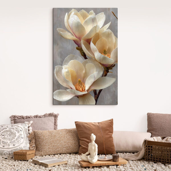 Cuadros Delicadas flores que irradian la elegancia de la primavera (SKU: s49017) Cuadros Cuadros Delicadas flores que irradian la elegancia de la primavera (SKU: s49017)