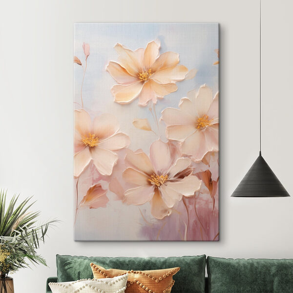 Cuadros Delicadas flores en suaves tonos pastel (SKU: s48905) Cuadros Cuadros Delicadas flores en suaves tonos pastel (SKU: s48905)