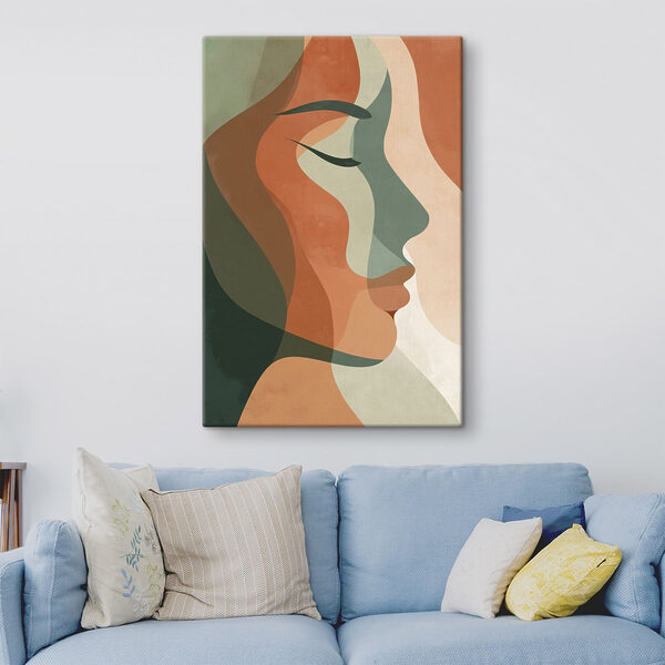 Cuadros Rostro de una mujer con el pelo de colores (SKU: s48367) Cuadros Cuadros Rostro de una mujer con el pelo de colores (SKU: s48367)