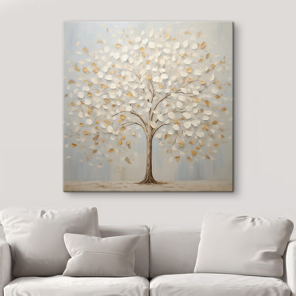 Cuadro de un árbol con hojas Cuadros Cuadro de un árbol con hojas