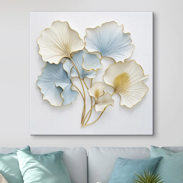 Cuadros Decoración mural con hojas (SKU: s48398) Cuadros Cuadros Decoración mural con hojas (SKU: s48398)
