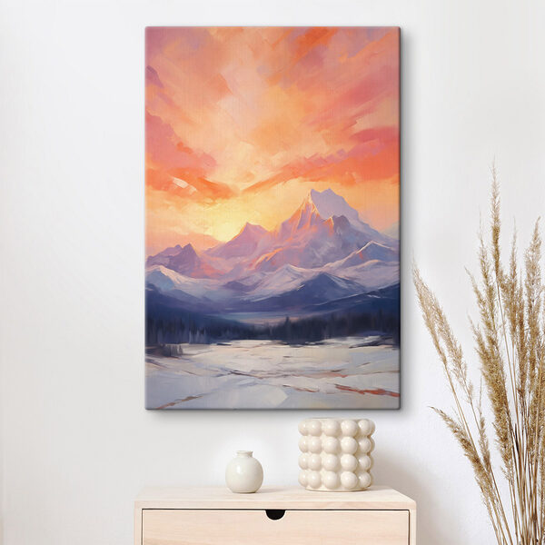 Cuadros Cuadro de una cordillera con un lago y árboles (SKU: s48741) Cuadros Cuadros Cuadro de una cordillera con un lago y árboles (SKU: s48741)